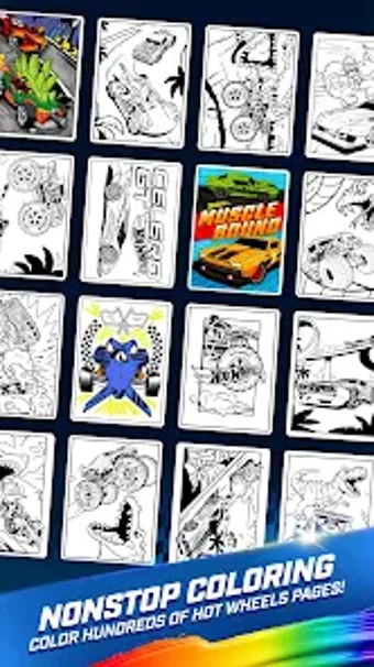 Imagen 0 para Hot Wheels Coloring Game