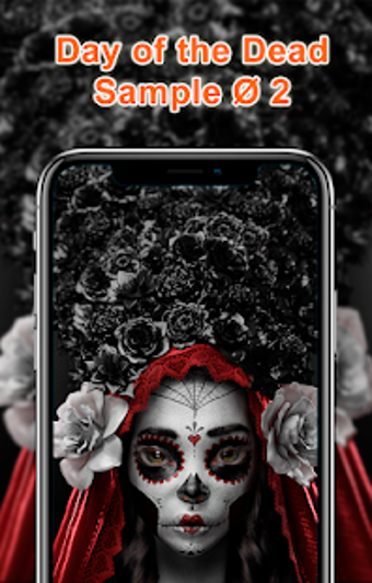 Image 0 for Day of the Dead Wallpaper…