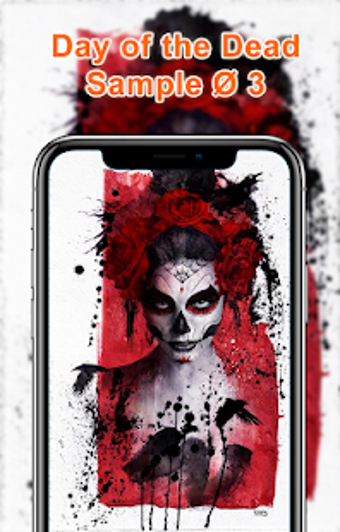 Image 1 for Day of the Dead Wallpaper…
