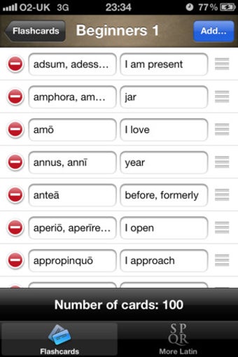 Imagen 0 para Latin Flashcards +