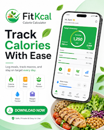 Image 0 for FitKcal: Calorie Calculat…