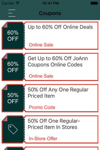 Imagen 0 para Coupons for Joann Fabrics…