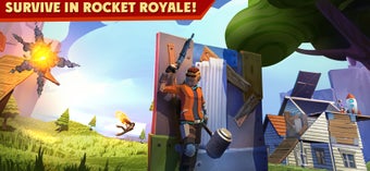 Imagen 3 para Rocket Royale: PvP Surviv…