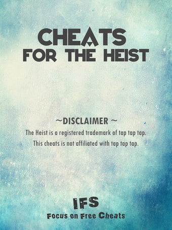 Image 2 for Cheats for The Heist - by…