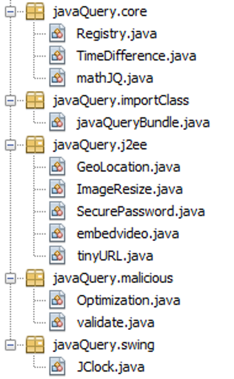 Image 0 for JavaQuery API