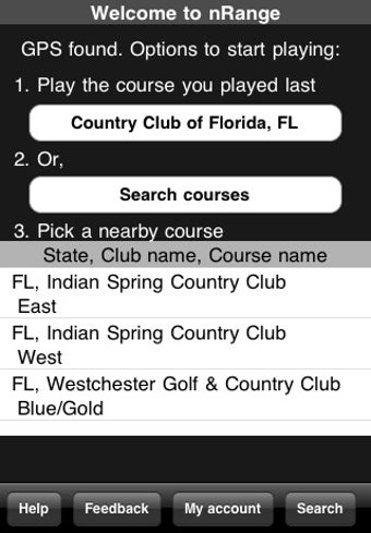 Imagen 0 para nRange golf GPS