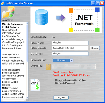 Image 0 for FmPro Migrator