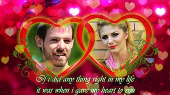 Imagen 3 para Romantic Love Photo Frame…