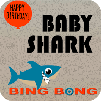 Image 3 for Stickers Daddy Shark : Wa…