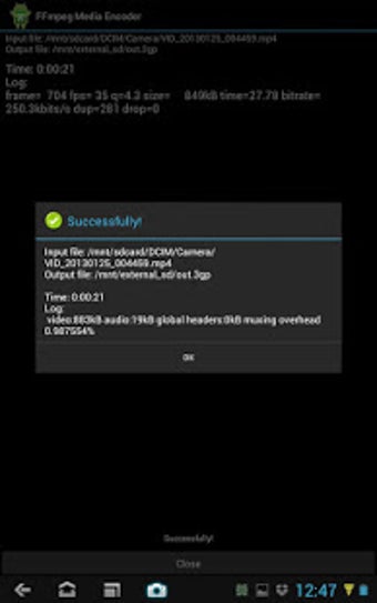 Imagen 2 para FFmpeg Media Encoder