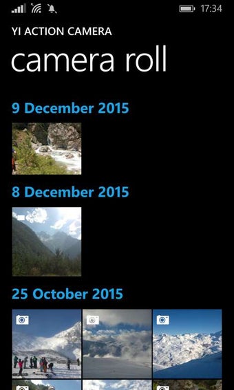 Image 0 for Yi Action Camera for Wind…