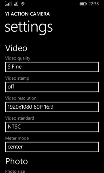 Image 3 for Yi Action Camera for Wind…