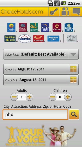 Imagen 2 para Choice Hotels Book Now!