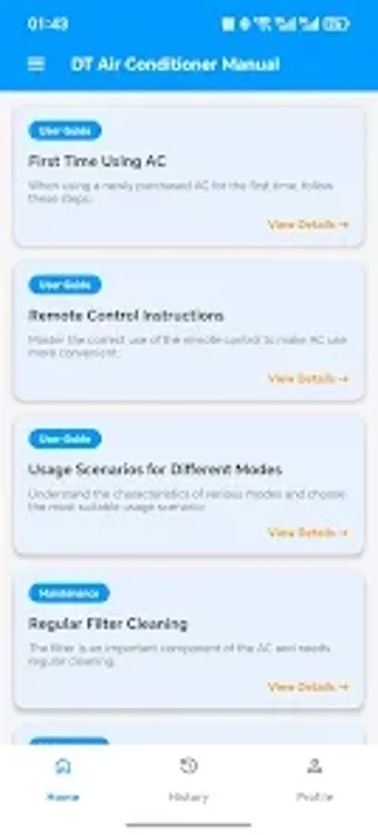 Image 0 for DT Air Conditioner Manual