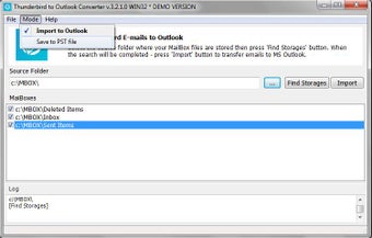 Image 1 for Thunderbird To Outlook Co…