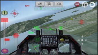 Image 0 for F16 simulation