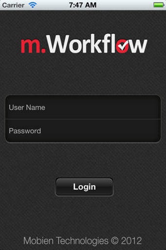Image 0 for mWorkFlow