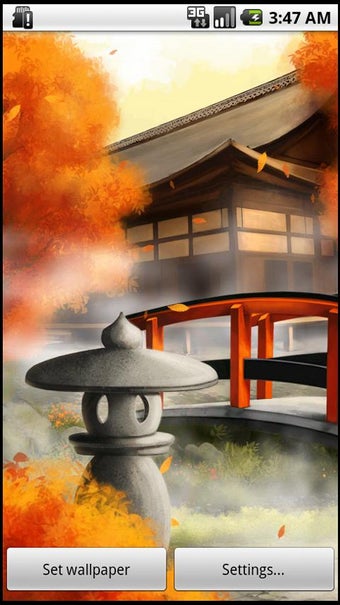 Imagen 1 para Autumn Live Wallpaper