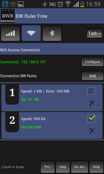Image 0 for Bandwidth Ruler Free