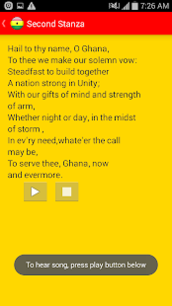 Image 0 for The Ghana National Anthem