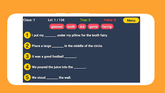 Image 0 for English Word Filling - Fi…