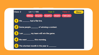 Image 0 for English Word Filling - Fi…