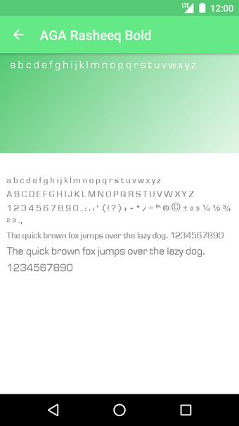 Image 3 for Arabic Fonts for FlipFont