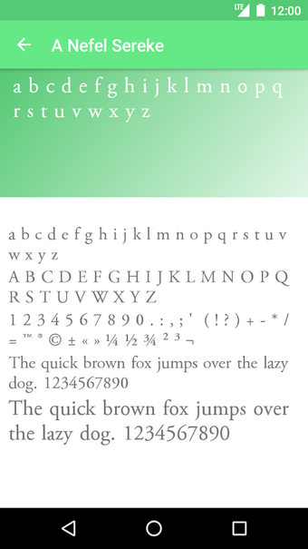 Image 2 for Arabic Fonts for FlipFont