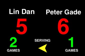 Image 0 for Scoreboard - Badminton