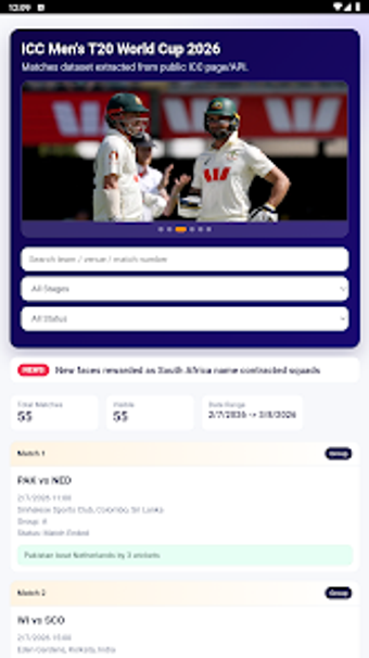 Image 0 for PL Cricket World Cup