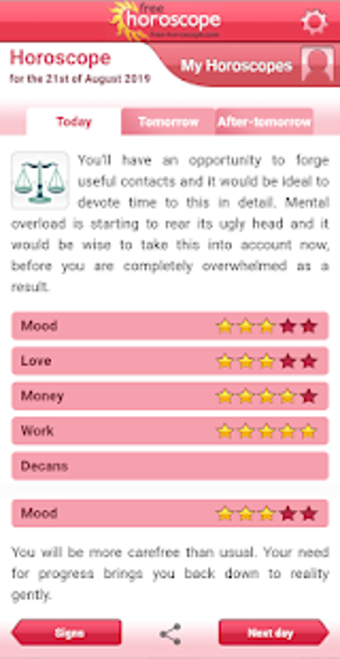 Image 2 for Free Horoscope