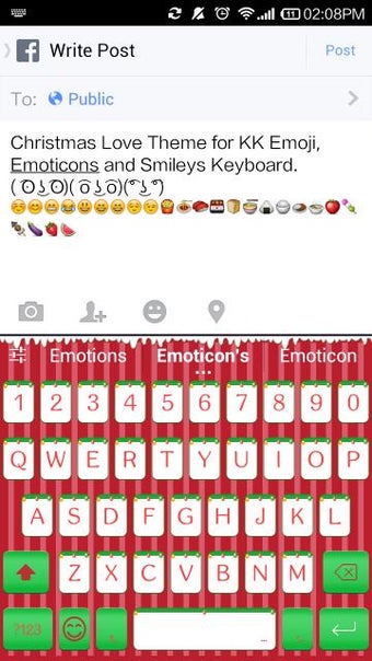 Image 0 for Christmas Love Eomji Keyb…