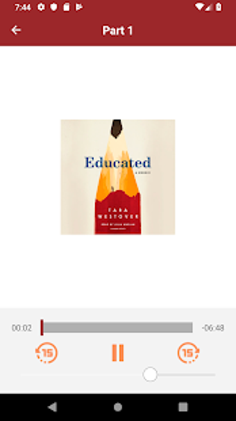 Imagen 1 para Educated: a Memoir by Tar…