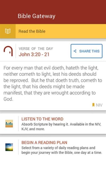 Image 0 for Bible Gateway Mobile for …