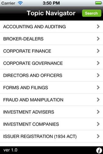 Image 0 for Securities Topic Navigato…