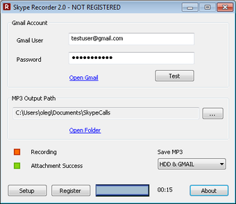 Image 0 for ISM Skype recorder