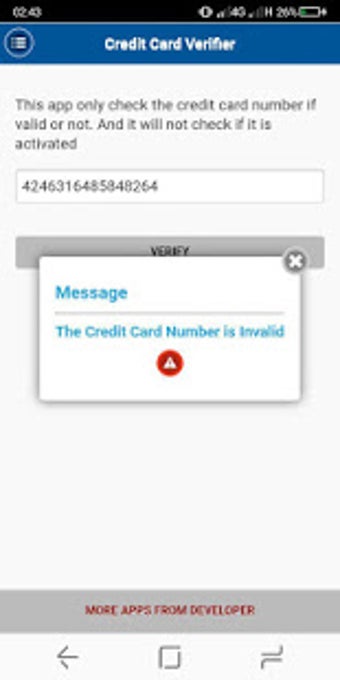 Imagen 3 para Credit Card Verifier