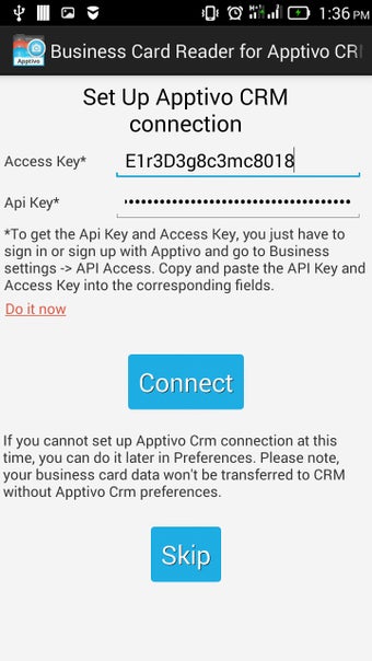 Imagen 4 para Business Card Reader Appt…