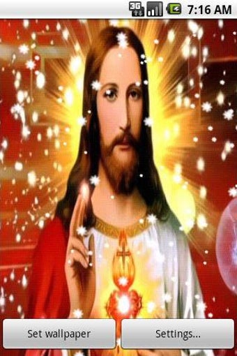 Imagen 4 para Jesus Christ Live Wallpap…