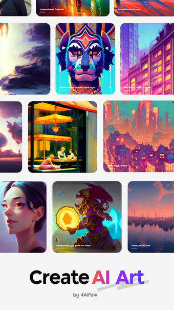Imagen 0 para 4AiPaw - AI Art Generator