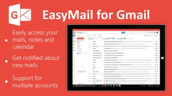 Imagen 1 para EasyMail for Gmail for Wi…