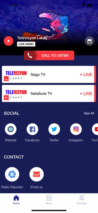Image 0 for Televizyon Lakay App
