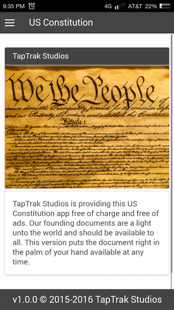 Image 0 for US Constitution