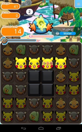 Imagen 1 para Pokmon Shuffle Mobile