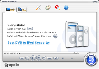 Imagen 0 para Apollo DVD to iPod