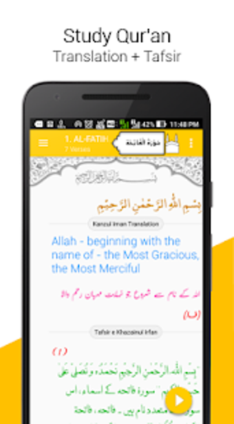 Imagen 3 para Al Quran ul Kareem + Tajw…