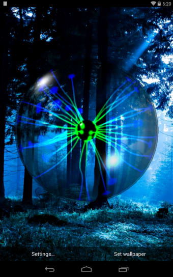 Image 3 for Plasma Orb Live Wallpaper