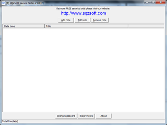 Imagen 0 para SQZSoft Secure Notes