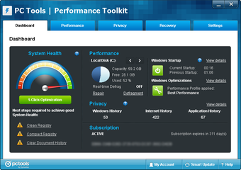 Image 0 for PC Tools Performance Tool…