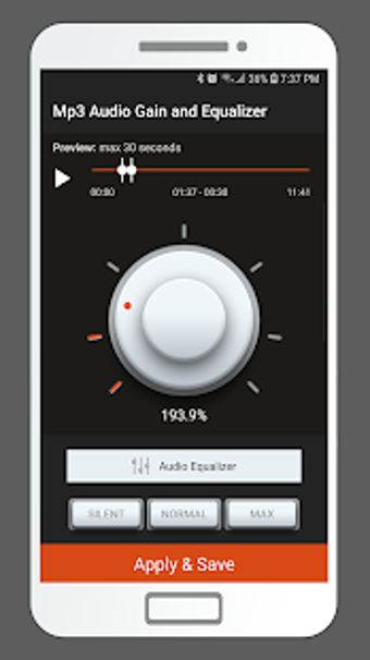 Imagen 2 para MP3 Audio Gain and Equali…